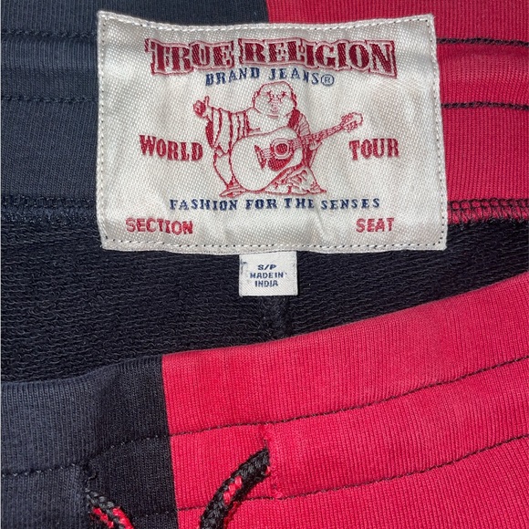 True Religion Logo Sweatpants/Joggers Size S - Picture 2 of 3